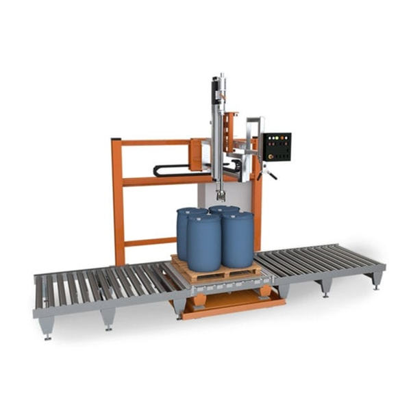 200L trummelvedeliku täitemasin