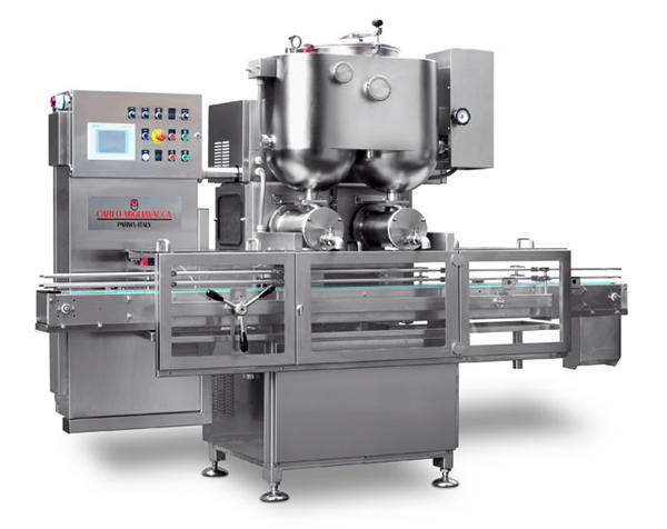 Topeltpead poolautomaatne puuviljamoosi täitmise masin