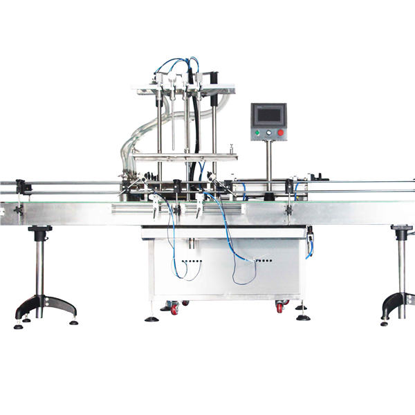 Automaatne 8, 10, 12 peaga losjooni kolbitäidis / täiteaine